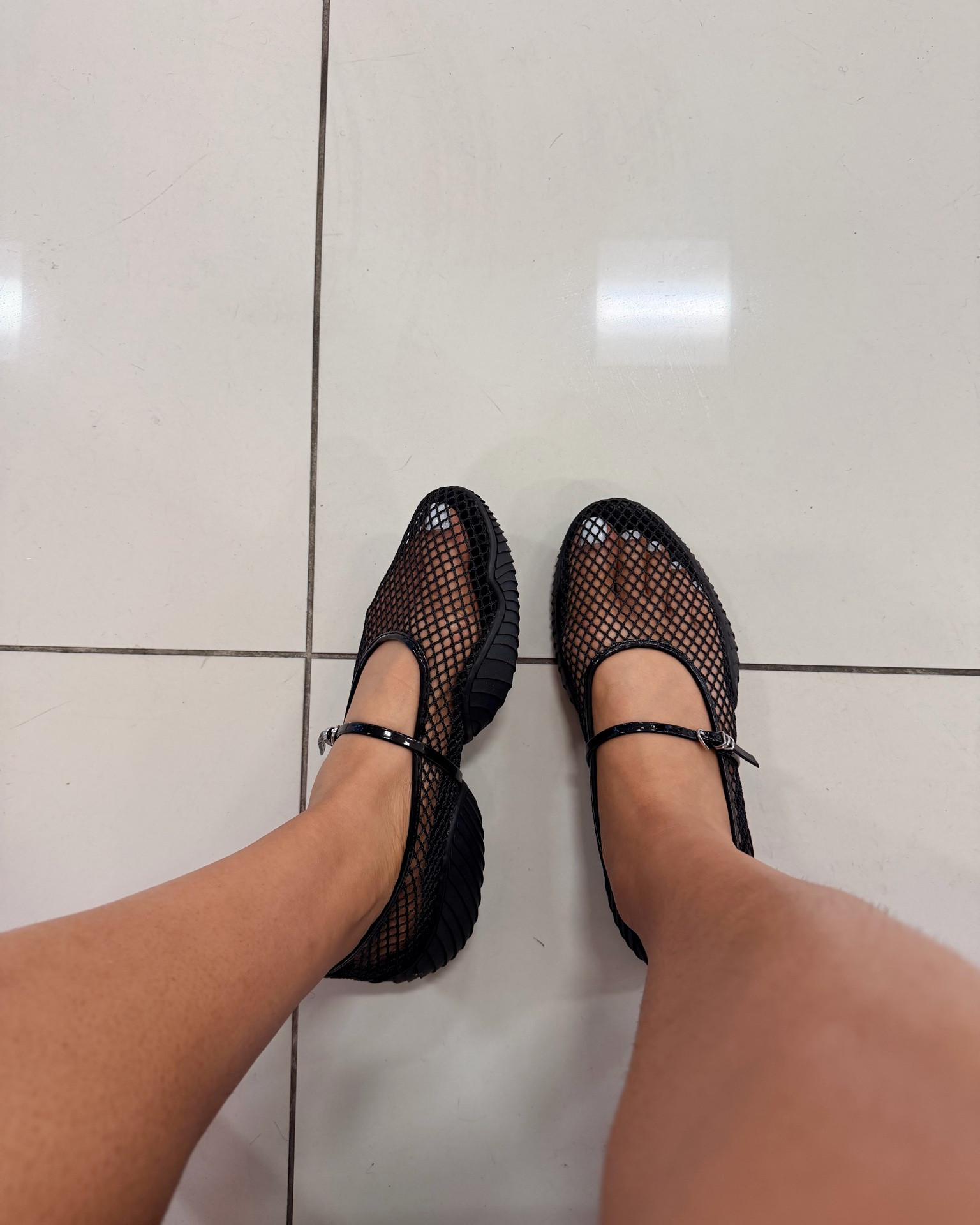 Grabbed these comfy sneakerinas for the next trunk show! I love that they’re mesh and have a funky sole. I sized up a half size for the best fit.

#LTKSeasonal #LTKU