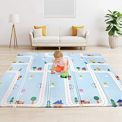 Bammax Baby Play Mat, Foam Playmat for Baby Floor Play Baby Crawling Mat Large Soft Thick Baby Ma... | Amazon (UK)
