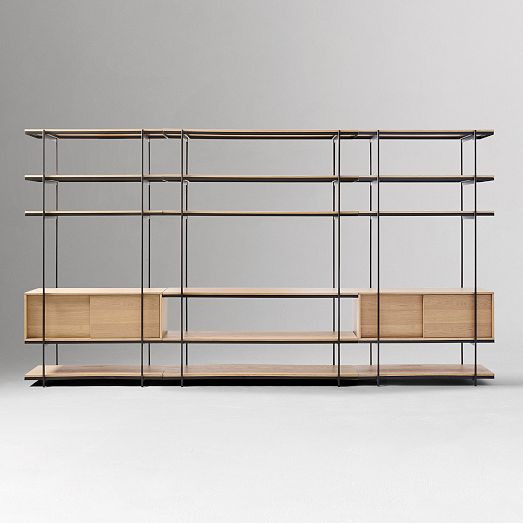 Build Your Own - Pierce Modular Shelving | West Elm (US)