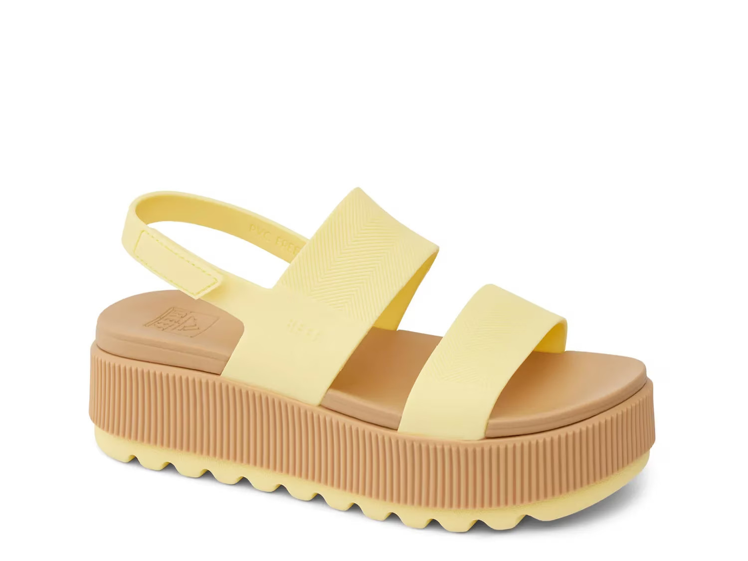 Reef Water Vista Higher Platform Sandal | Women's | Yellow | Size 7 | Sandals | Slingback | DSW