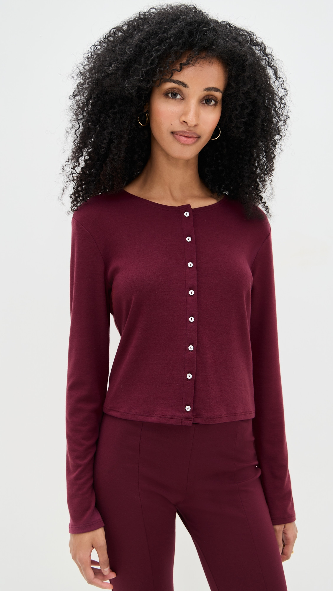 LE BOP Eloise Cardigan Lavender XXL | Shopbop