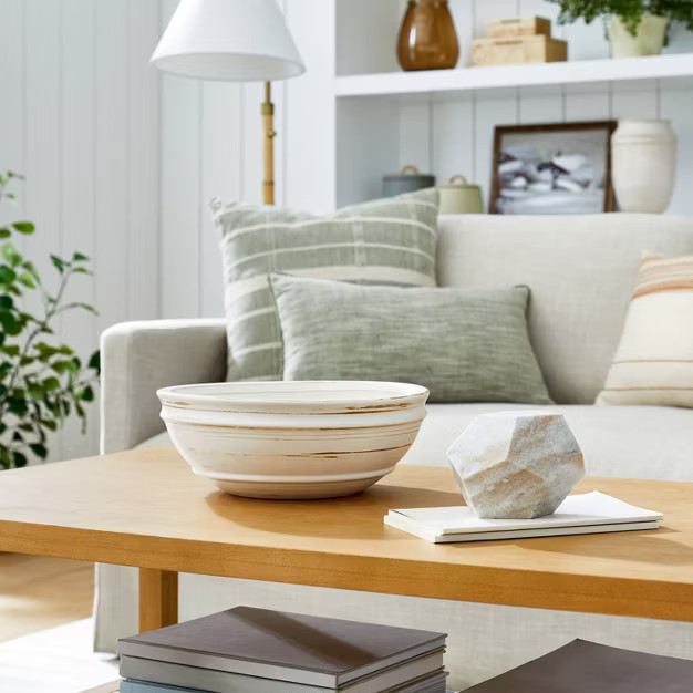 Washed Bowl Cream - Threshold™ designed with Studio McGee | Target