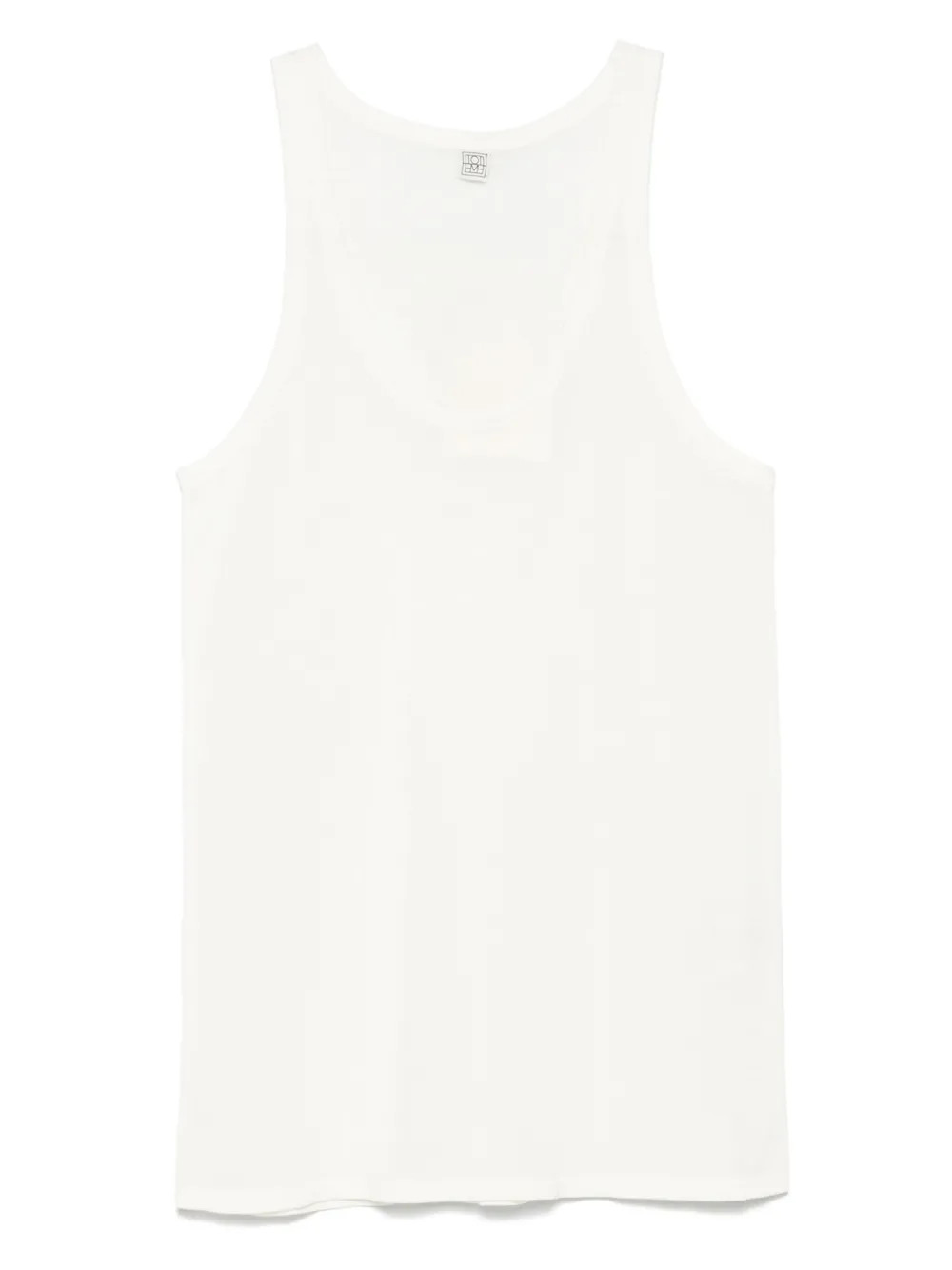 TOTEME Knitted Tank Top | White | FARFETCH CA | Farfetch Global