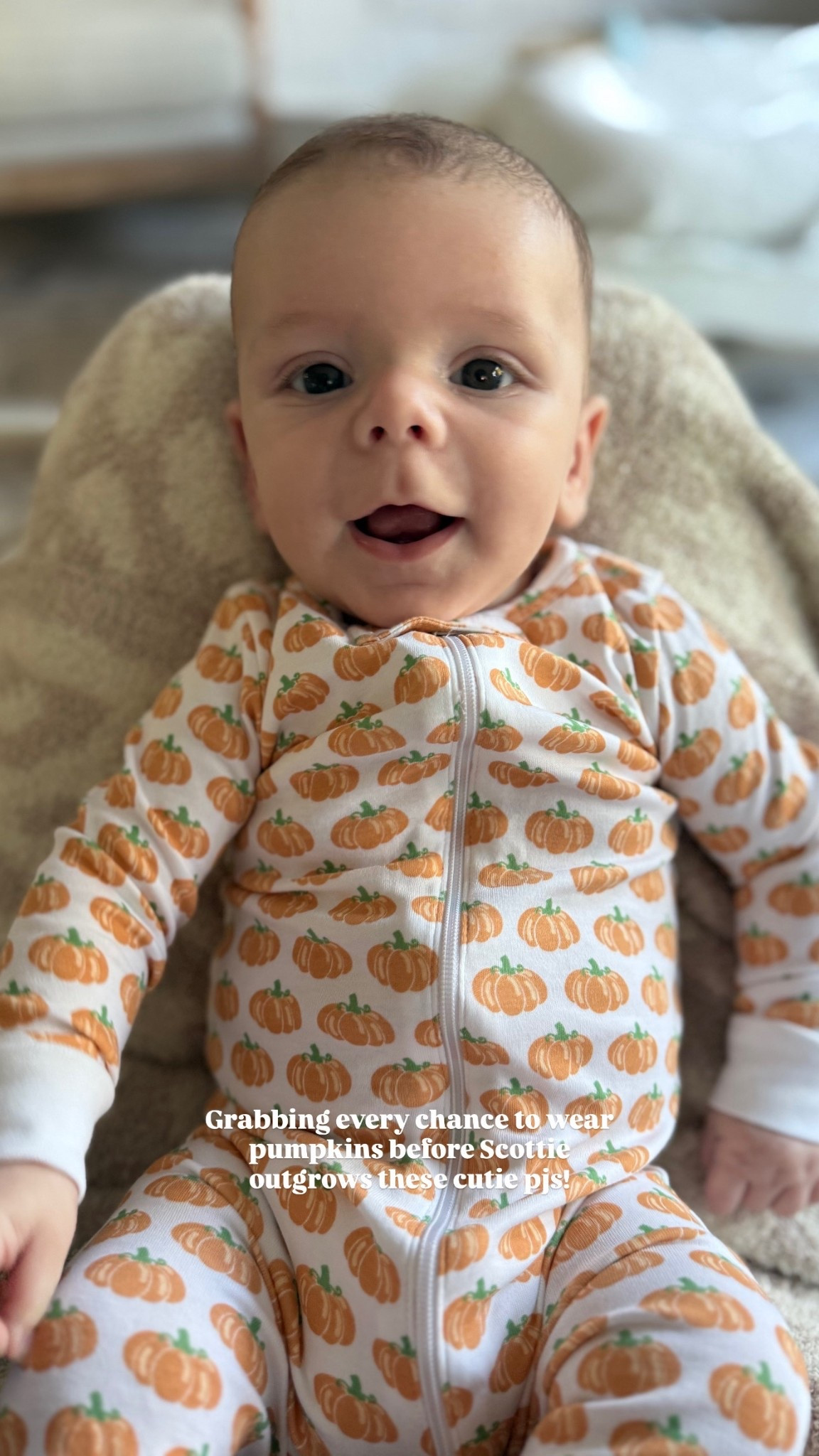 Scottie is wearing a size 3-6 month and they are a little big for his 3 month self! 



#LTKBaby #LTKHalloween #LTKSeasonal