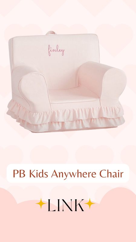 My daughter’s favorite place to sit in the house while reading a book or listening to her tonies is in this PB kids chair! It is the cutest addition to any little girl’s room and comes in a large variety of patterns and fabric to customize it to your kiddo’s personal style! ✨ #LTKPBkids #LTKPotterybarnkids #potterybarnkids 

#LTKHoliday #LTKGiftGuide #LTKkids
