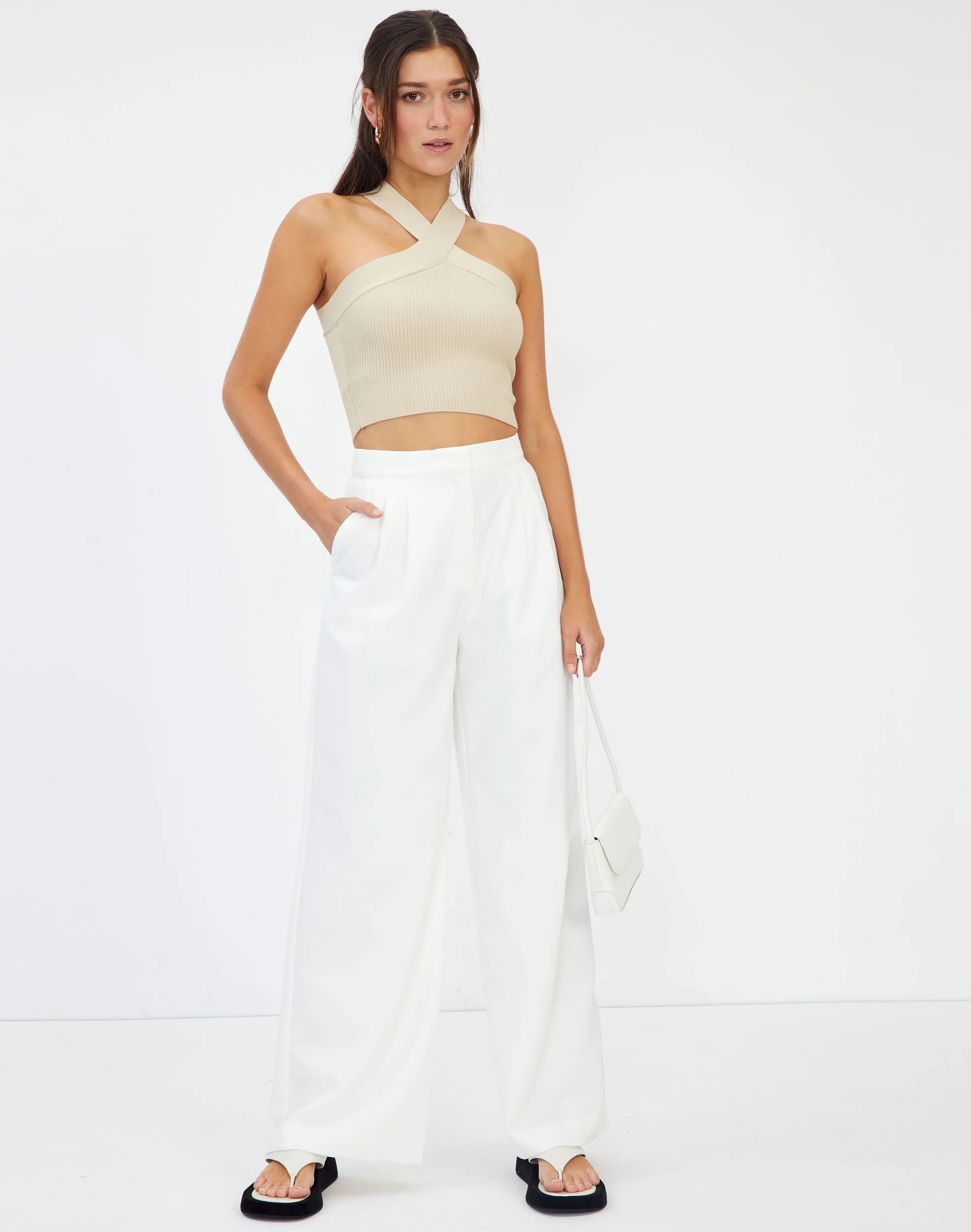 Tailored Wide Leg Pant | Glassons (AU & NZ)