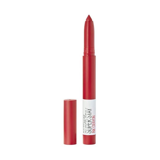Maybelline Lipstick, Superstay Matte Ink Crayon Longlasting Red Lipstick with Precision Applicato... | Amazon (US)