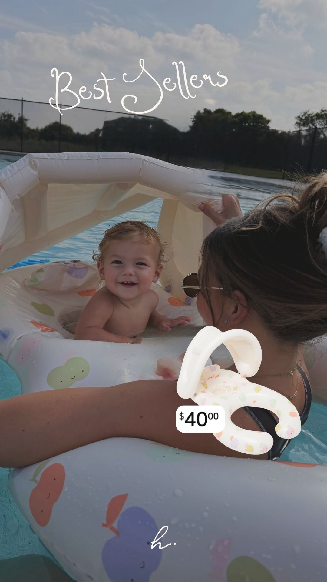 The perfect mom & baby pool float for the summer! 

#LTKmomlife