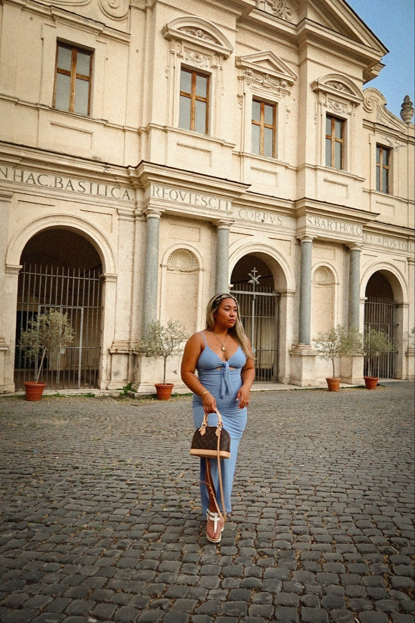 last night in Rome. 💙 dress (L)

#LTKSeasonal #LTKFindsUnder50 #LTKStyleTip