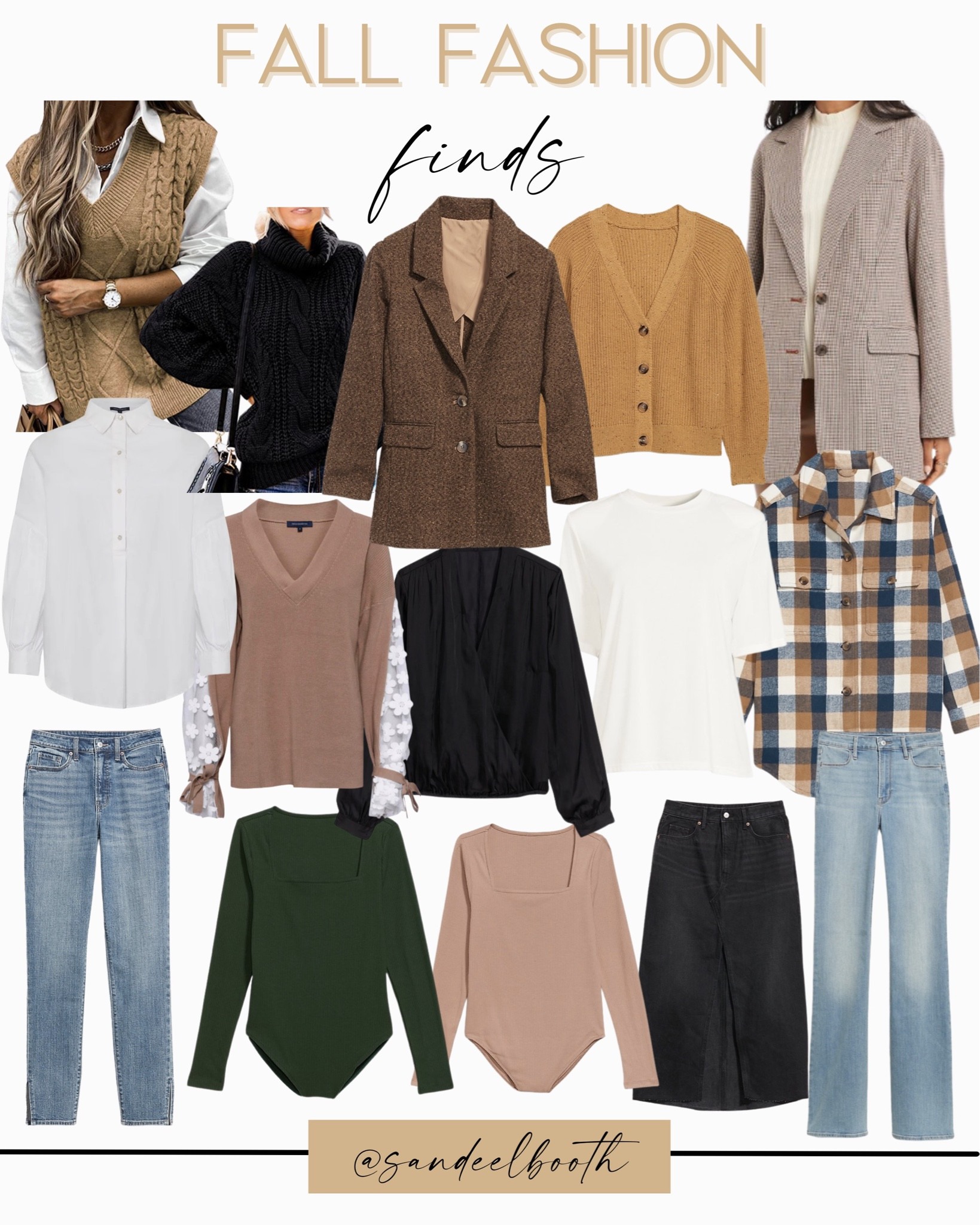 Fall fashion finds / fall fashion trends / fall flannels / old navy bodysuits / old navy jeans / old navy blazers / amazon fashion / amazon finds / amazon sweater vest / walmart finds / walmart shirts / cardigans / sweaters / oxford shirts 

#LTKstyletip #LTKSeasonal #LTKworkwear