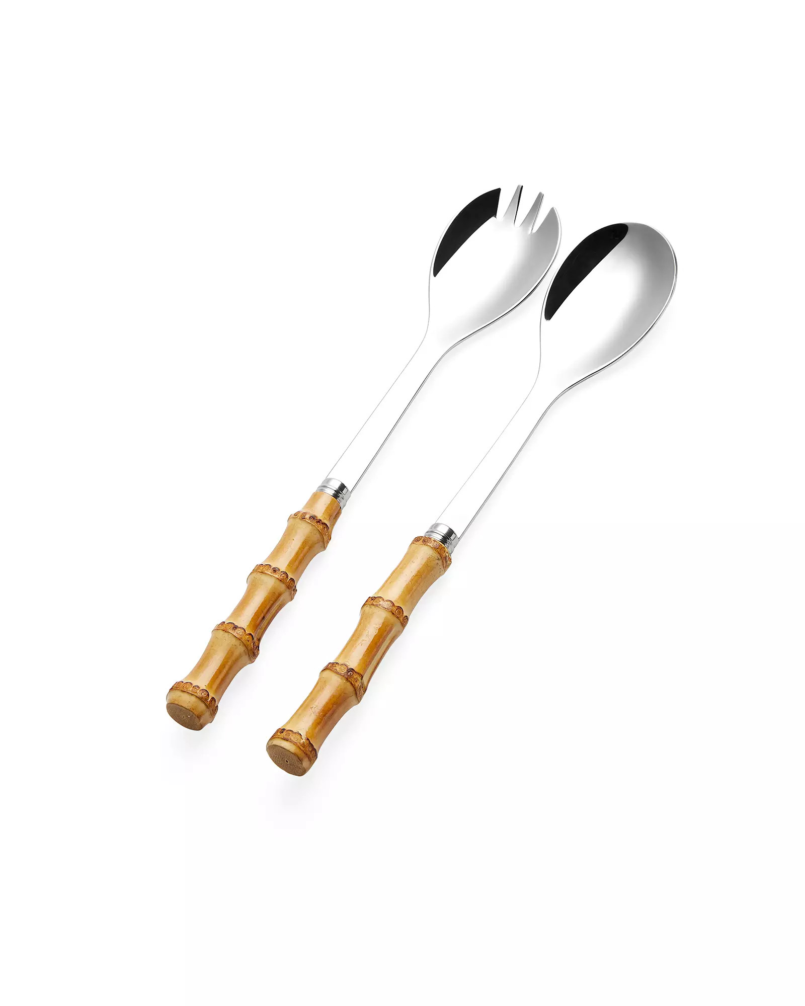 Sabre Bamboo 2-Piece Salad Set | Serena and Lily
