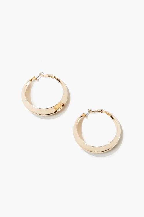 High-Polish Hoop Earrings | Forever 21 (US)