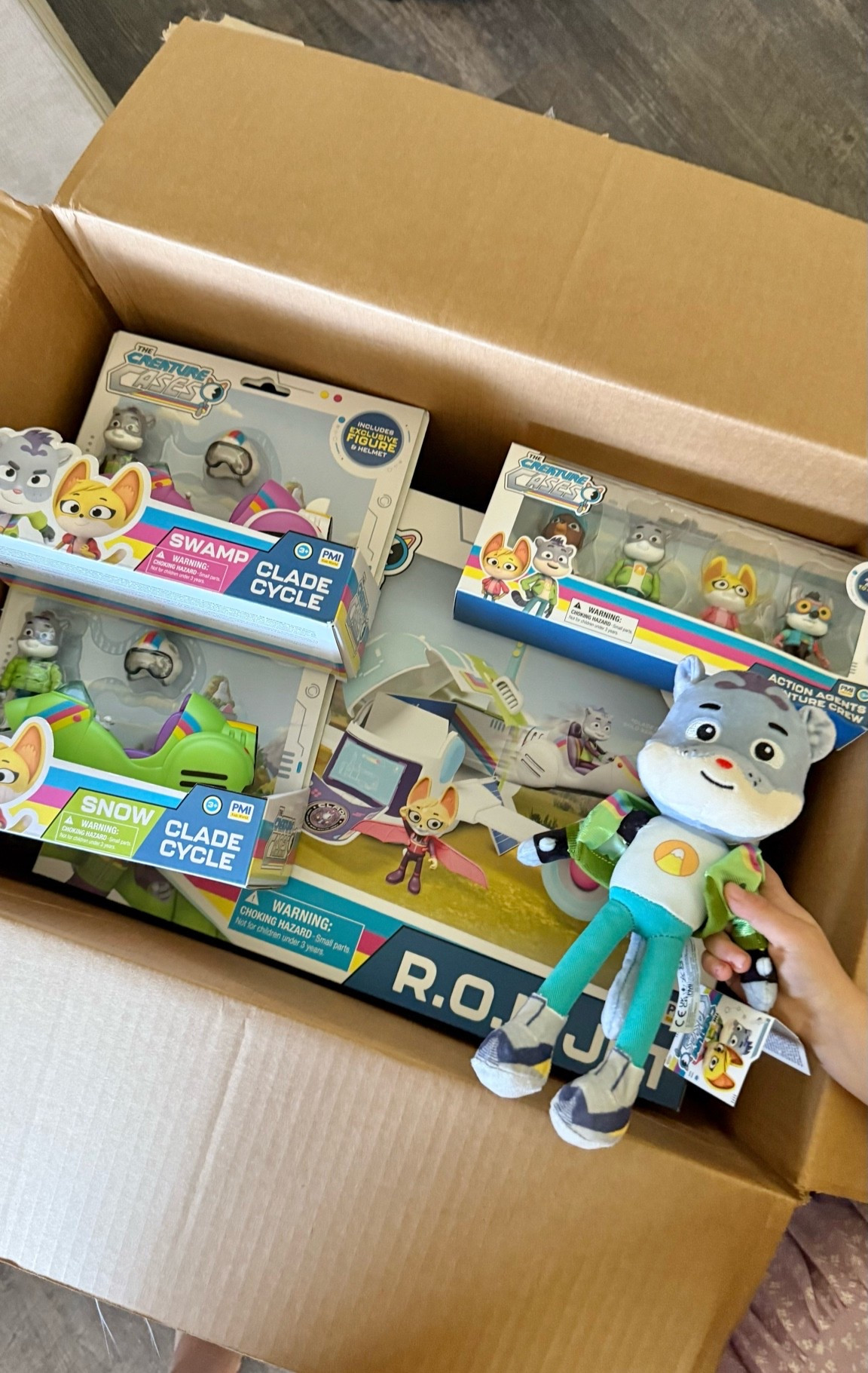 NEW Creature Cases toy drop! 🐾 If your kids love the show - or just love animals - these are cute ones to grab to extend play! @Target

#LTKmomlife #LTKKids