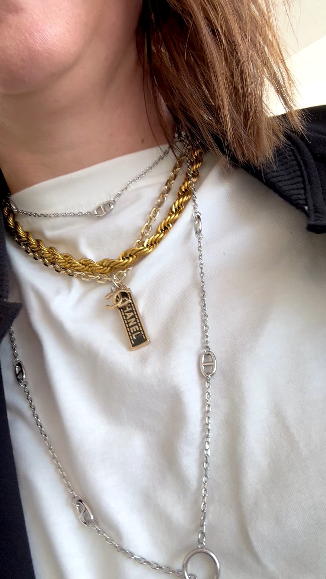 Hermes inspired necklace 