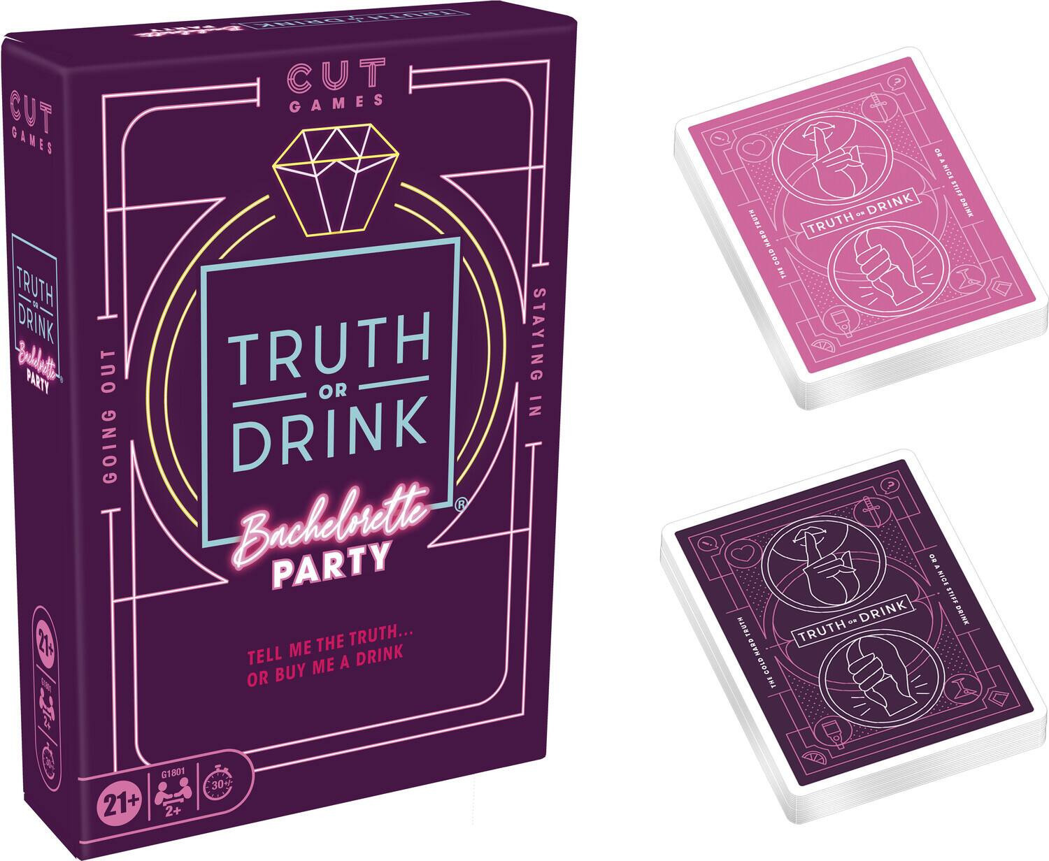 Hasbro - Truth or Drink: Bachelorette Party Edition - Adult Party Game - GAMES (MISC) - Multicolor | Best Buy U.S.