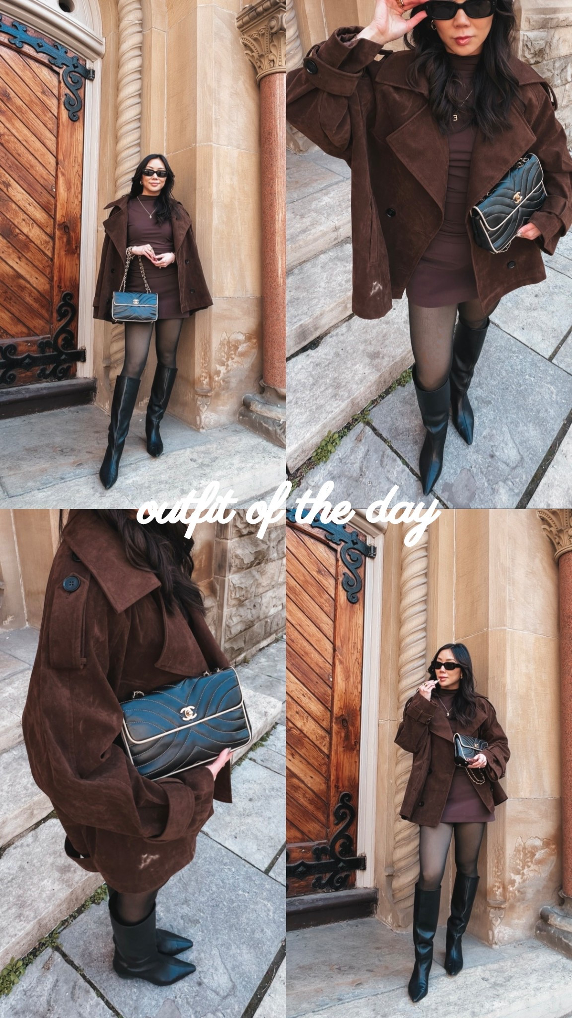 Casual OOTD in all brown. Miniskirt and top from @Dynamite Clothing. With jacket from @Commense and boots from @Zara 

#LTKPetite #LTKSeasonal #LTKootd