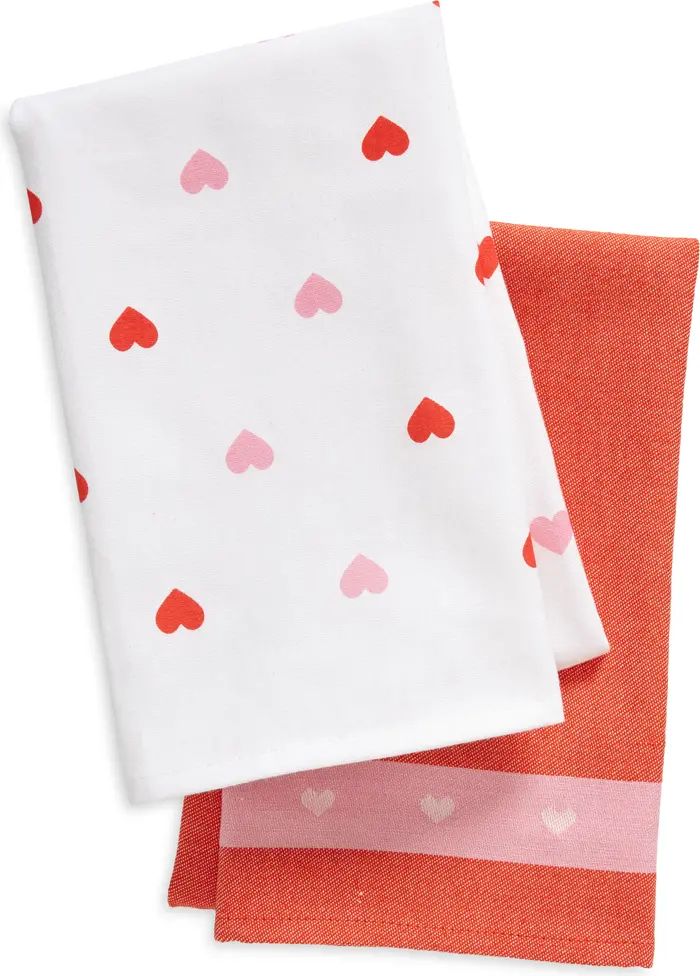 Valentine Set of 2 Cotton Tea Towels | Nordstrom