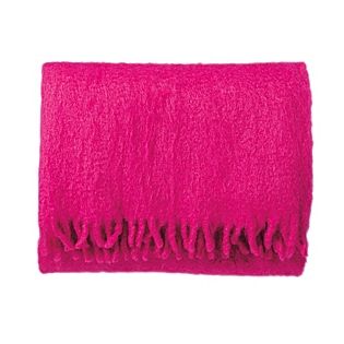 Mohair Throw – Fuchsia | Serena and Lily