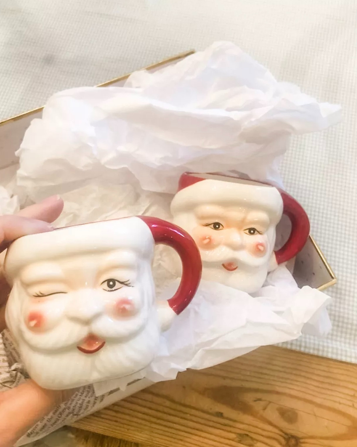 These adorable Santa Claus mugs will be a fun tradition! On sale Black Friday. 

#LTKHoliday #LTKCyberWeek #LTKSaleAlert