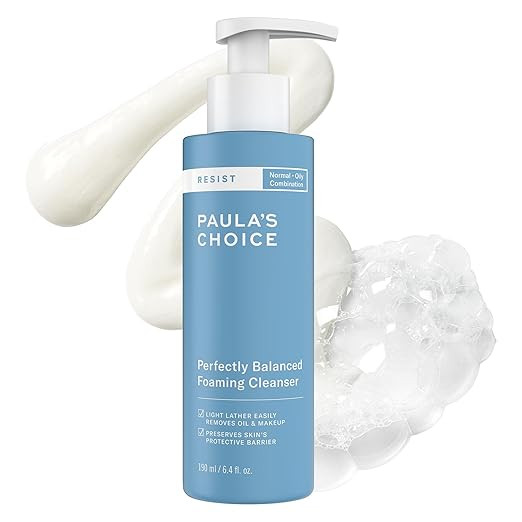 Paula's Choice RESIST Perfectly Balanced Foaming Facial Cleanser, Face Cleanser with Hyaluronic A... | Amazon (US)