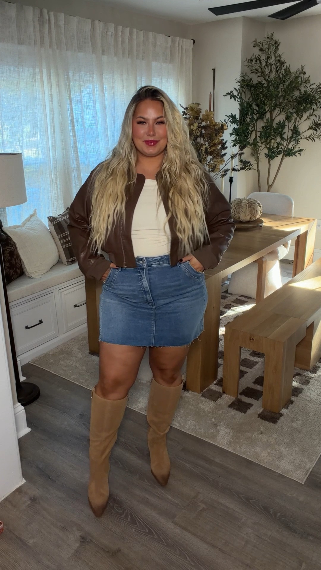 31 DAYS OF FALL FITS 🍂 

OUTFIT 5
XL SWEATER
XL JACKET
18 SKIRT
SHOES TTS (wide calf)

Code GIANNASAVE30 always works at vici!


fall fashion, midsize, fall fits, outfit series, fashion series, curvy fashion, tall fashion, plus size, easy outfits, comfy outfits, trendy outfits, capsule wardrobe, workwear, weekend, chic, outfit formulas, Pinterest inspired, vici, Walmart fashion, Sam Edelman, wide calf boots, Amazon fashion.

#LTKStyleTip #LTKMidsize #LTKFindsUnder50