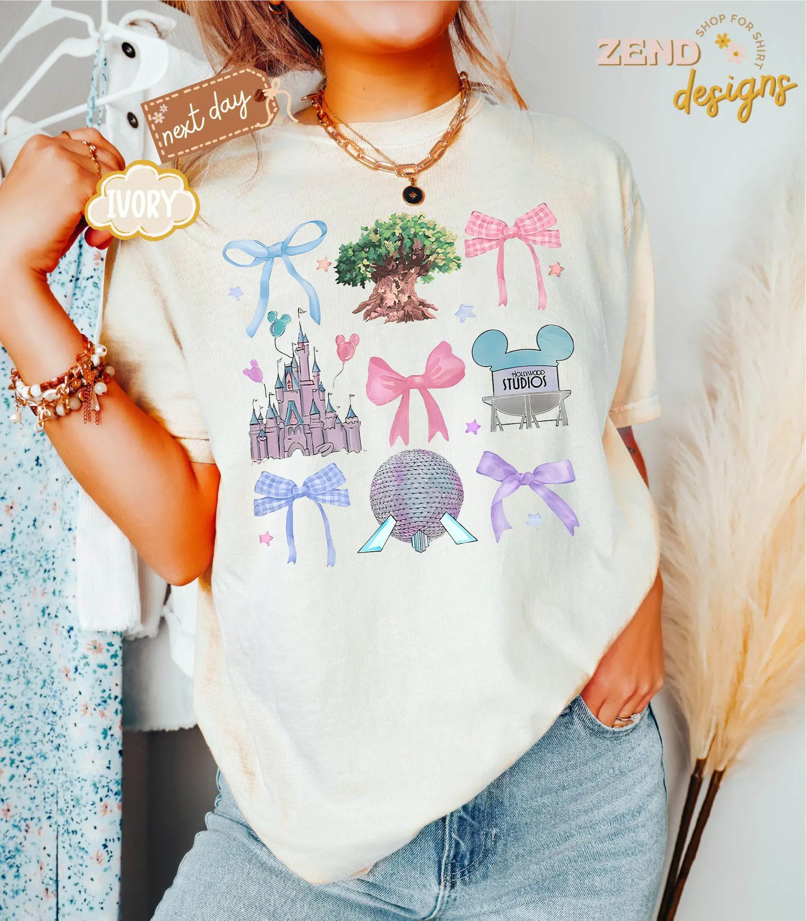 Comfort Color Disney Coquette Shirt, Walt Disney World Coquette Shirt, Disney Castle Shirt, Holly... | Etsy (US)