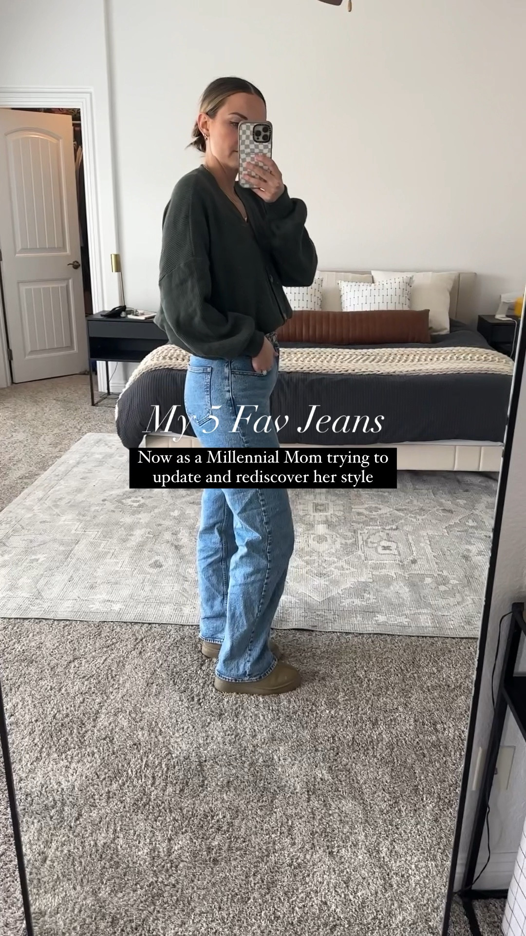 Wearing size 28 long in all Abercrombie, 29 tall in AE wide leg, and 28 tall in cargos.

Abercrombie, straight leg jeans with the ripped holes have limited sizes left but I’ve linked the same jeans just without the holes as well! 

As a millennial, mom has been on a journey to update and recover my style. These are my five favorite new jeans that I’ve added to my wardrobes that I wear over and over again that are cute and trendy

#LTKfindsunder100 #LTKstyletip