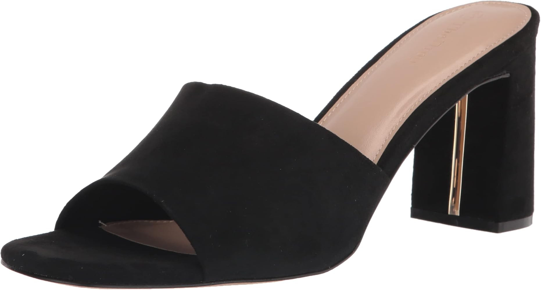 The Drop Women's Pattie High Block Heeled Mule Sandal | Amazon (US)