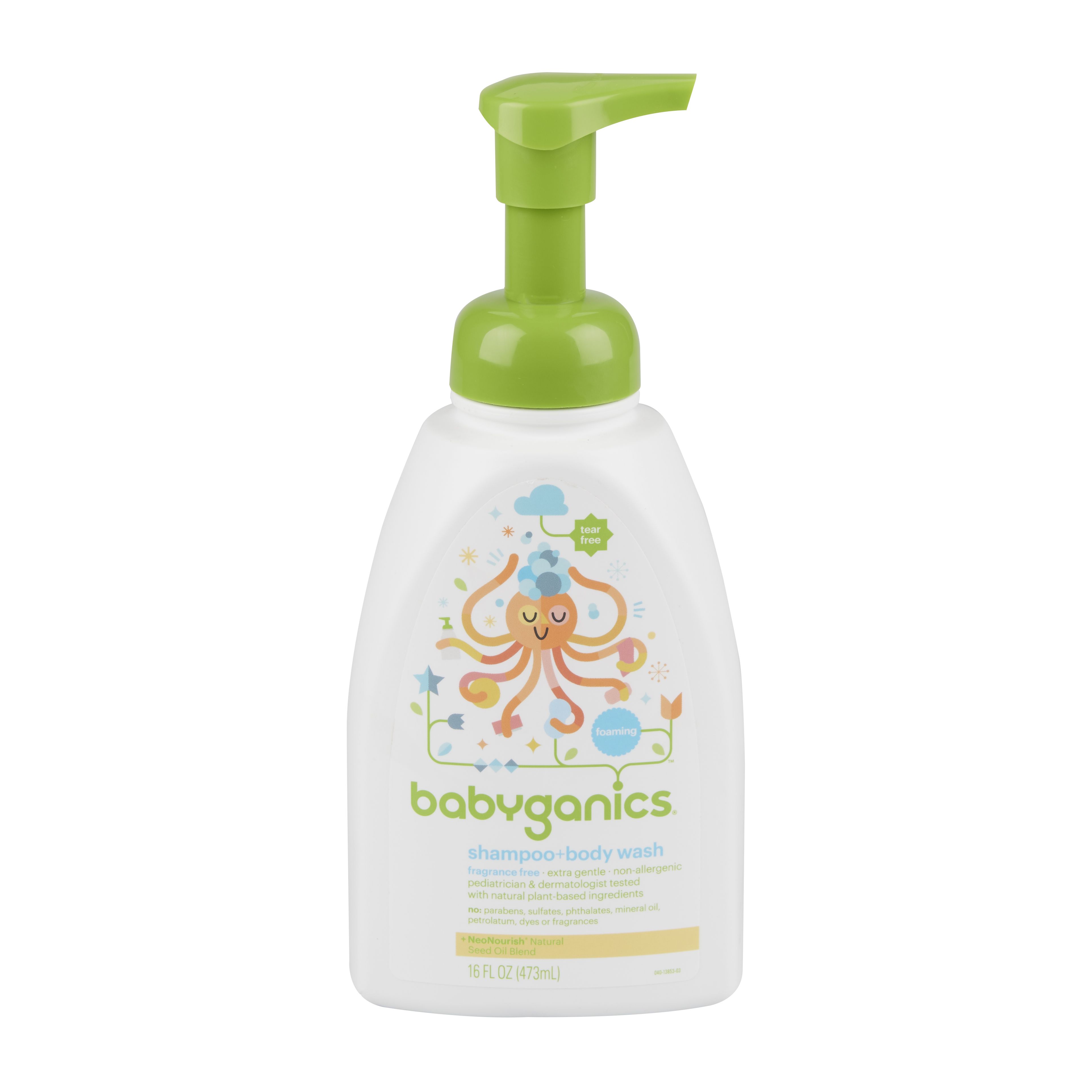 Babyganics Shampoo & Bodywash 16 Oz | Walmart (US)