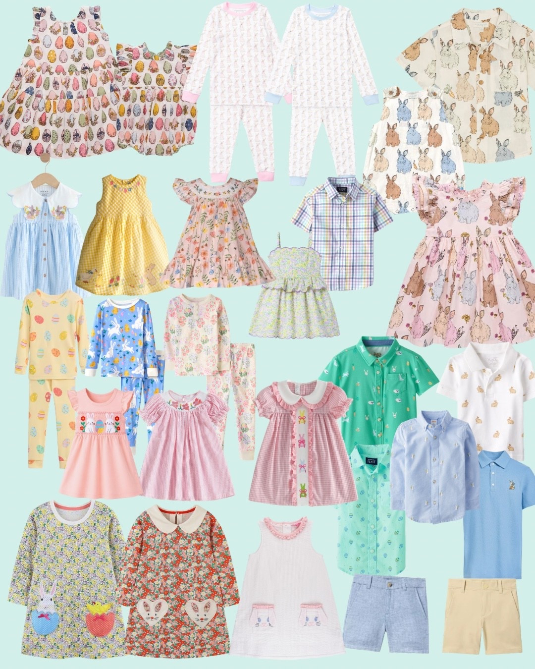 Kids Easter looks part 1! Part 2 and basket stuffer ideas coming soon! 🐰🐇🐣🌸🌼

#LTKKids #LTKspringtrends #LTKspring