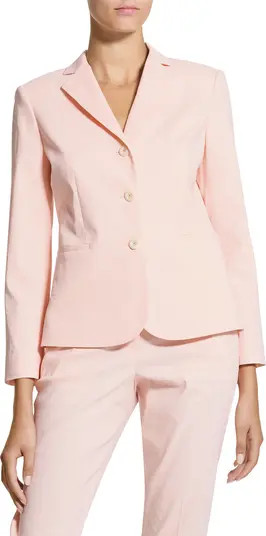 Shrunken Linen Blend Jacket | Nordstrom