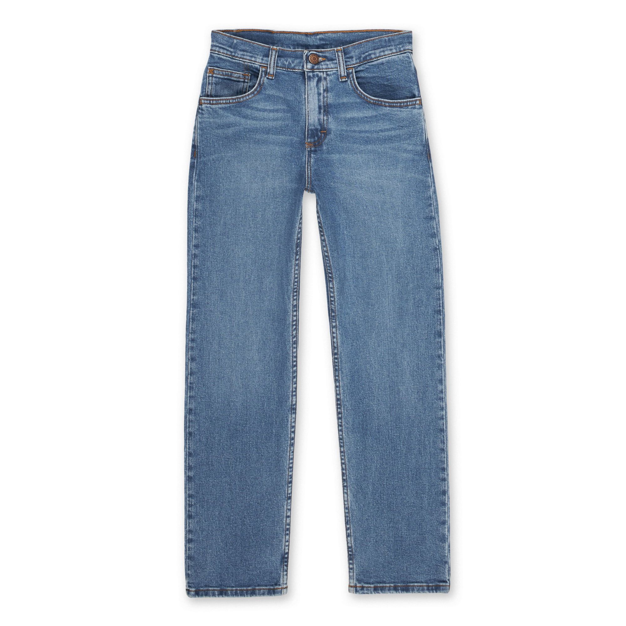 Wrangler Boys Straight Fit Jean, Sizes 4-18 Regular, Slim, Husky | Walmart (US)