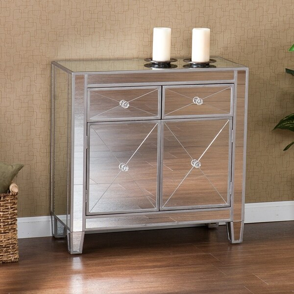 Harper Blvd Dalton 2-Door Mirrored Accent Cabinet | Bed Bath & Beyond
