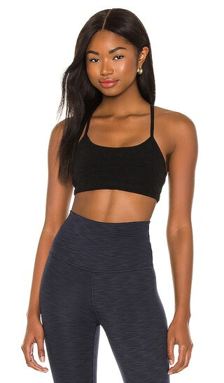 Spacedye Slim Racerback Bra in Darkest Night | Revolve Clothing (Global)