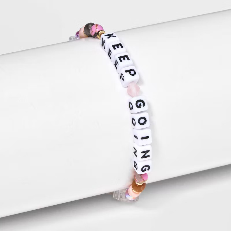 Keep Going Beaded Bracelet - Little Words Project | Target