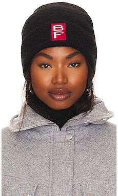BY FAR Solid Beanie in Black from Revolve.com | Revolve Clothing (Global)