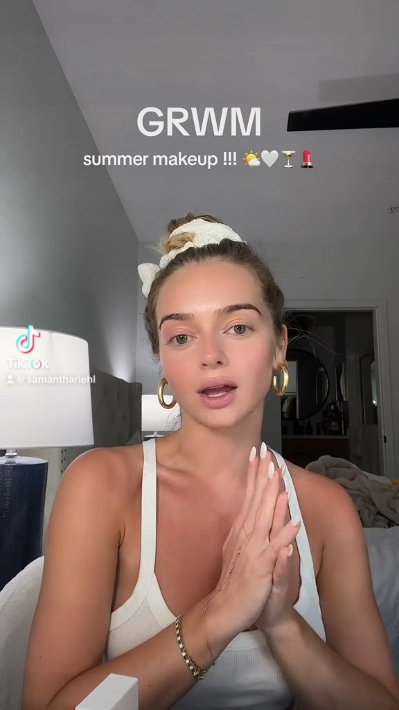 My favorite summer makeup !!! #summer #summermakeup #glowymakeup #makeuproutine #bronzedandblushed

#LTKFind #LTKbeauty #LTKSeasonal