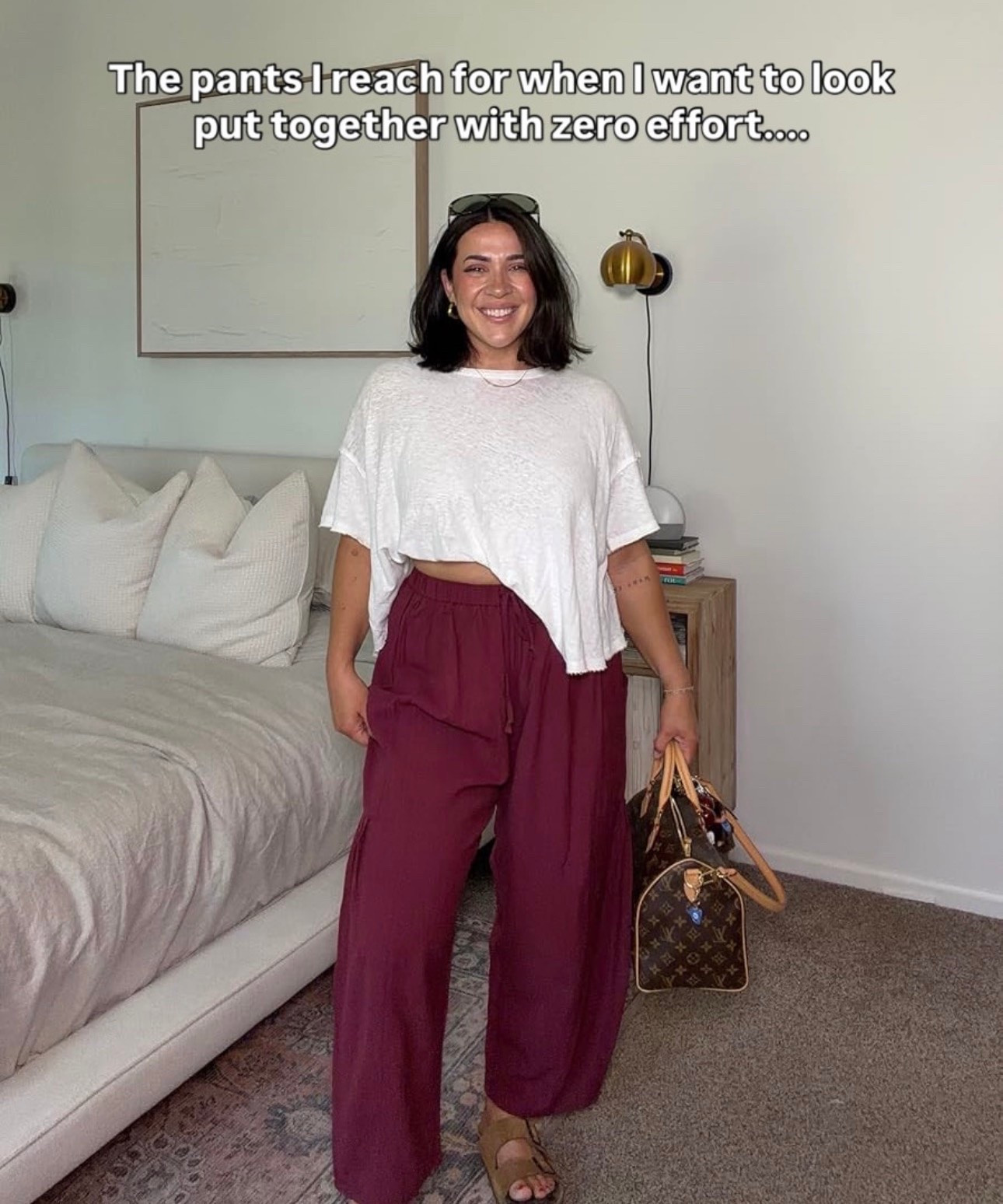 The best pants I own, 100/10 recommend to everyone I know. they run big - I do a size M, shirt is L!

#LTKSeasonal #LTKMidsize #LTKmomlife