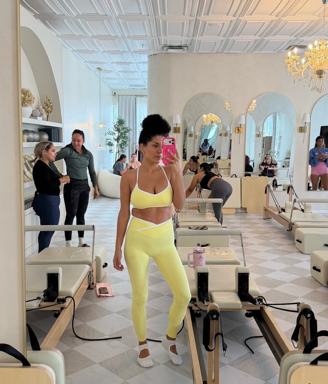 pilates but make it lemon sorbet colored 🍋✨ currently obsessed with matching sets that make me want to show up for class

#pilatesprincess #activewearstyle #matchingworkoutset #wellnessroutine #pilateslife #athleisurefashion #fitnessstyle #girlyworkout #thatgirlvibes #workoutoutfit

#LTKootd #LTKmorningroutine #LTKfitnessgoals