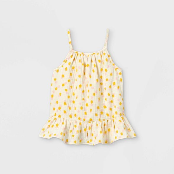 Toddler Girls' Ruffle Tank Top - Cat & Jack™ | Target