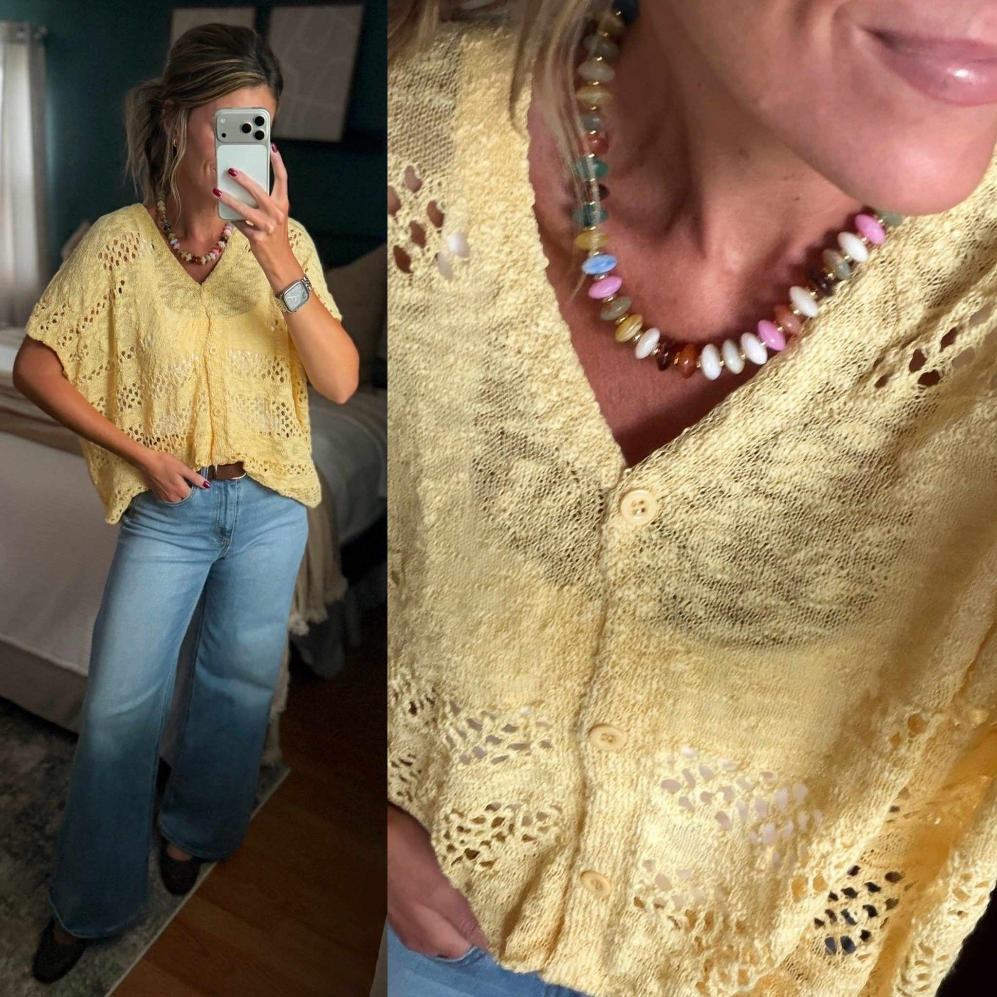 I fell in love with this cardigan as soon as I put it on. I now want every color. Wearing small. 
Jeans/ 8 regular

#LTKSeasonal #LTKOver40 #LTKSaleAlert