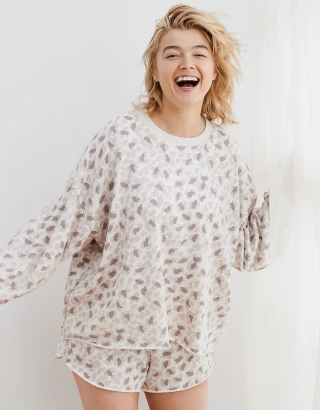 Aerie Sunday Soft Oversized Sweatshirt | American Eagle Outfitters (US & CA)