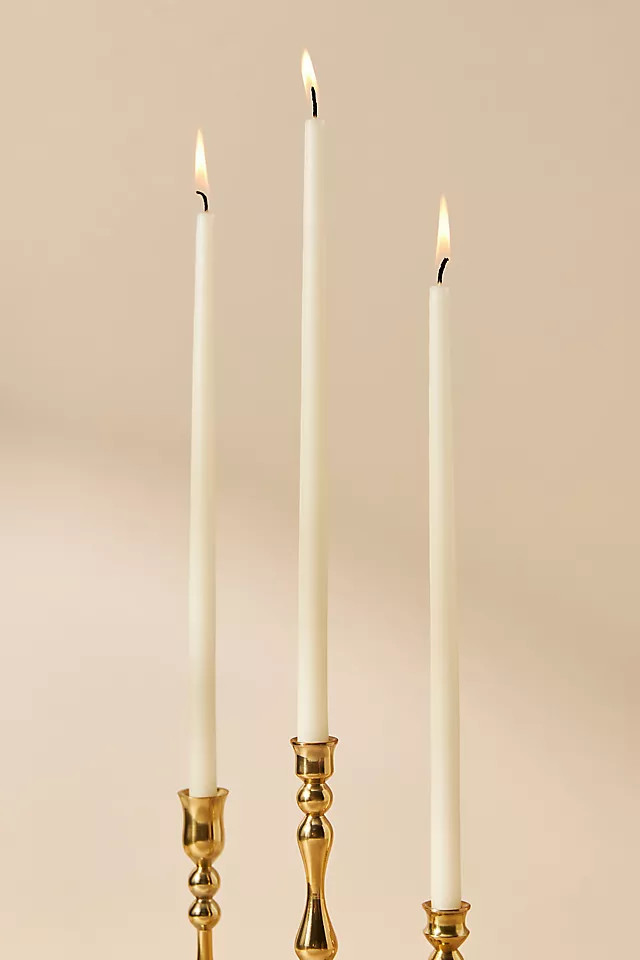 Mini Taper Candles, Set of 12 | Anthropologie (UK)