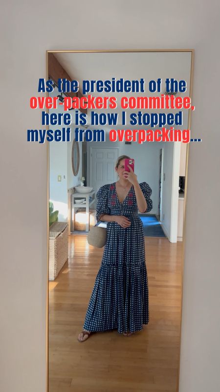 As the president of the over-packers committee, here is how I stopped myself from overpacking…

First is planning & trying on every single outfit - shoes, accessories & undergarments included to make sure you love it & are confident and comfortable in your choice. 

Second, snap a quick photo of the outfit, while you have it on. 

Next is taking the outfit off & immediately putting it in a packing cube, making sure nothing is left behind. 

The only packing cubes I can recommend are by @Paravel - I have the quad pack. They have helped this overpacker put week long trips into a carry on.

Third is to take those outfit pictures and copy/paste them into a note in your phone, with a basic daily itinerary. This keeps me organized and not having to think about what I want to wear when I wake up on vacation. 

That is it! This method has helped me for years! Comment PACKING & I will send you my step by step checklist & link to my packing cubes too!

#LTKVideo #LTKSeasonal #LTKTravel
