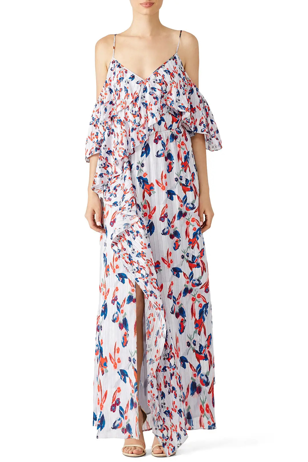 Tanya Taylor Printed Lorena Maxi | Rent The Runway
