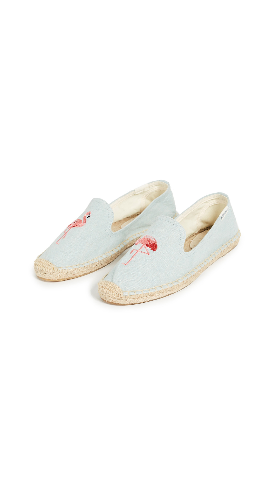 Soludos Flamingo Smoking Slipper Espadrilles | Shopbop