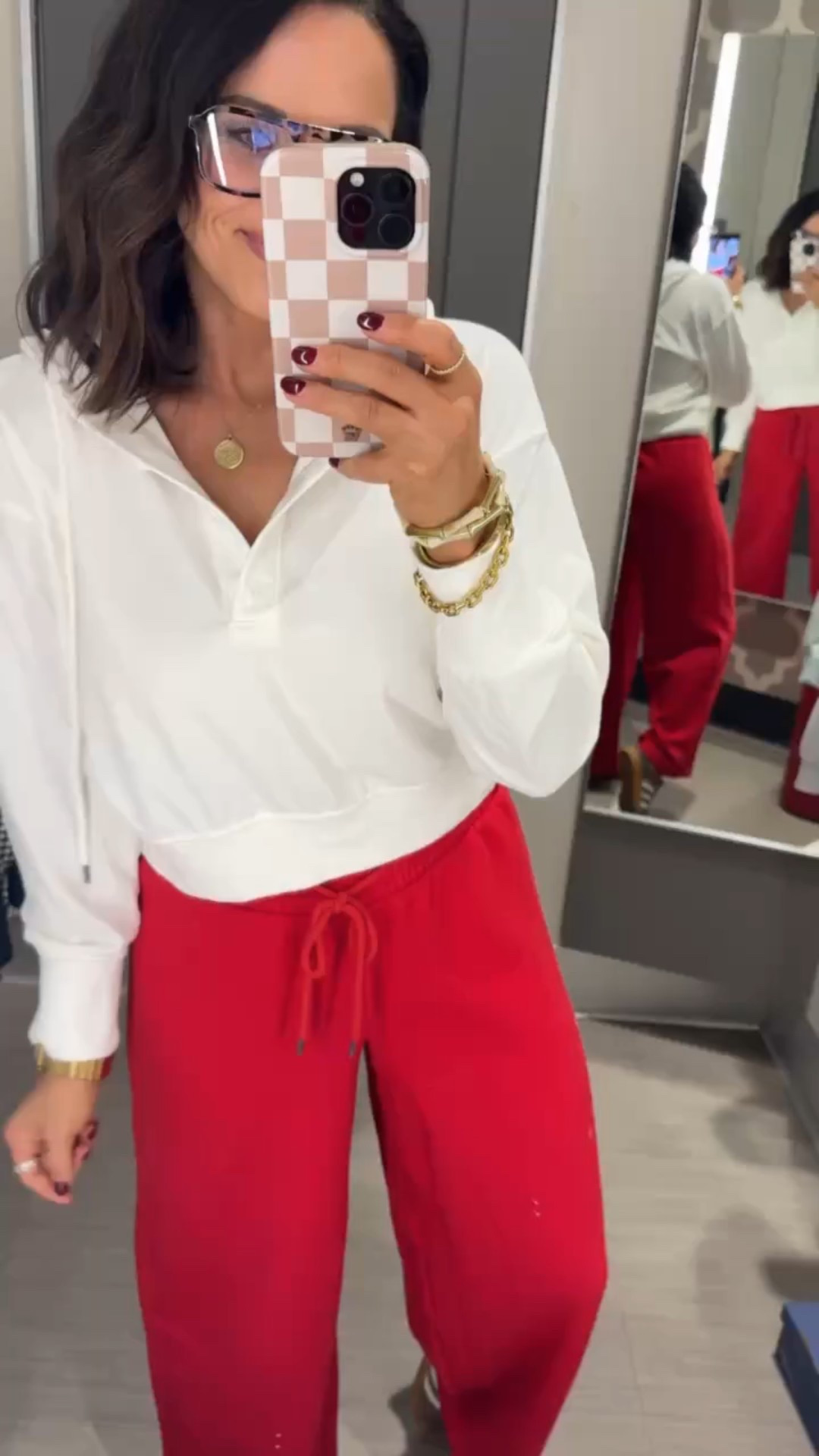 This red !! ❤️ I'm obsessed with these cozy pants. Perfect for everyday cute casual outfit. Definitely pick these up at Target cute mom life running errands soft red pants target finds cute affordable outfits target must haves Vintage Pickin 

#LTKootd #LTKmomlife #LTKselfcare