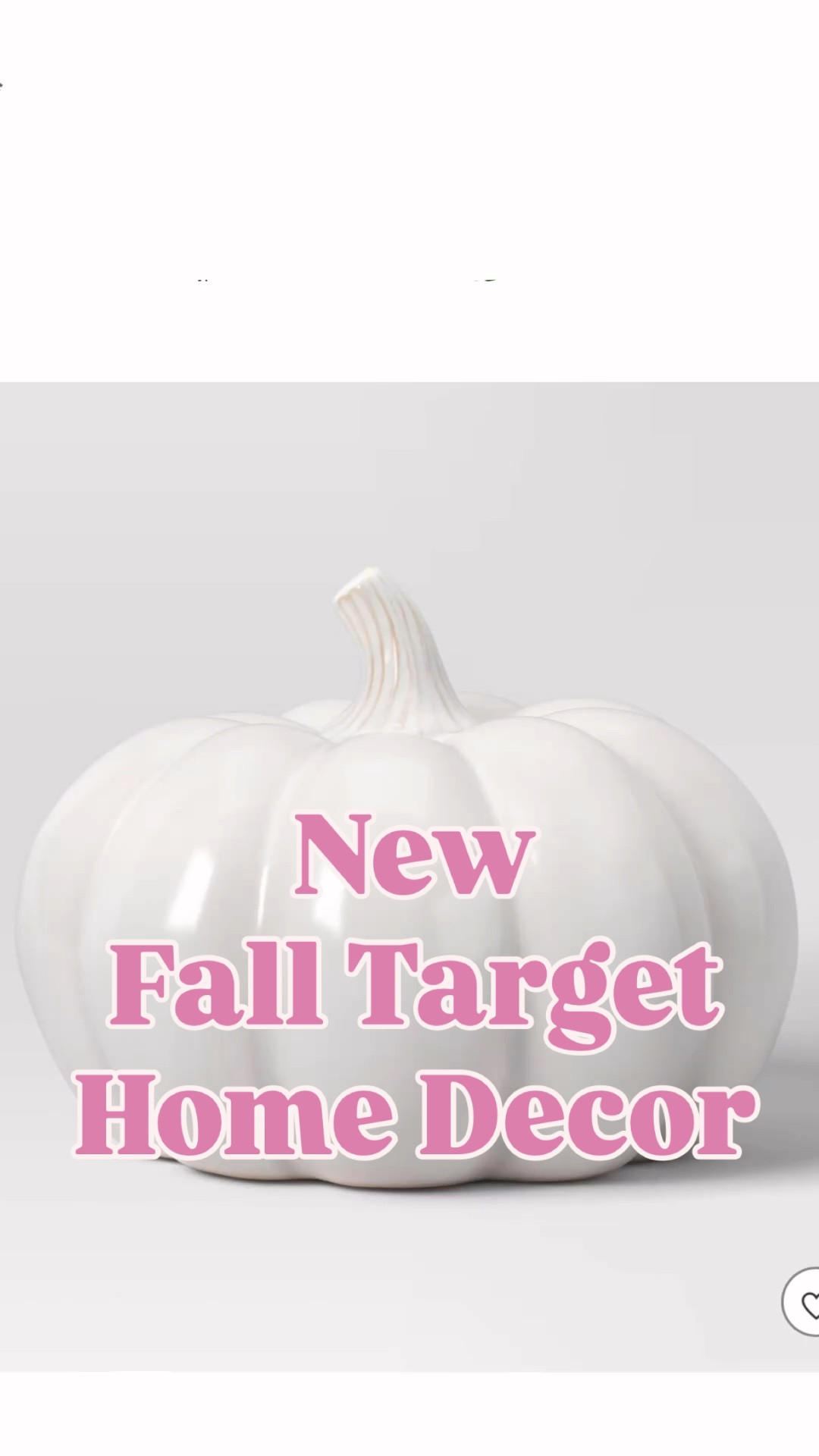 New fall target home decor 


#LTKSeasonal #LTKFindsUnder50 #LTKHome