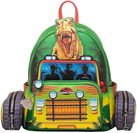 Loungefly Jurassic Park Light Up T-Rex Escape Mini Backpack | Amazon (US)