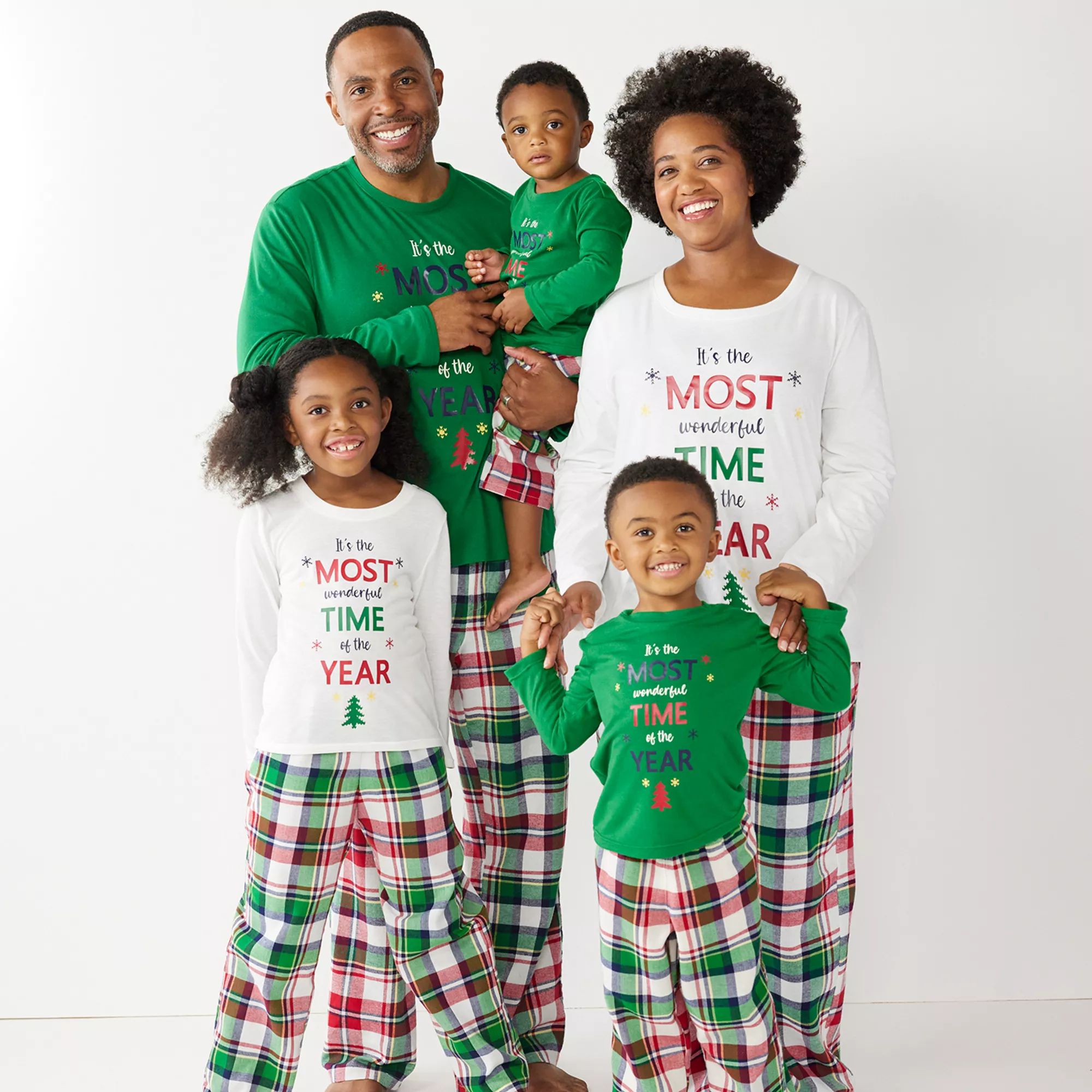 Jammies For Your Families® Christmas Kitsch "The Most Wonderful Time of The Year" Pajama Collect... | Kohl's